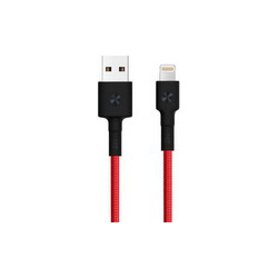 Кабель Zmi USB/Lightning MFi 150 см 3A 18W PD нейлон/кевлар (AL853) красный 