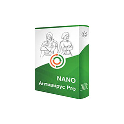 Антивирус NANO Pro бизнес лицензия от 1 до 19 ПК (стоимость лицензии на за год) 