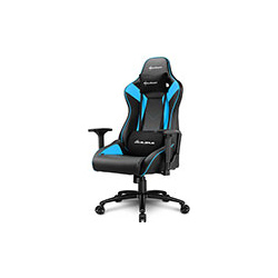 Игровое компьютерное кресло Sharkoon Elbrus 3 черно синее 
