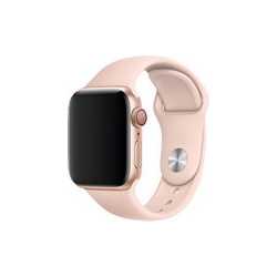 Набор силиконовых браслетов Moonfish для Apple Watch 44 мм  розовый песок MF AWS SL44 Pink Sand