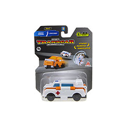 Машинка  1 Toy Transcar Double: Скорая помощь – Кроссовер 8 см блистер