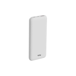 АКБ  TFN 10000mAh Ultra Power PD white Разъемы на выходе: 1 х USB 2