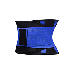 Фитнес пояс для похудения  CleverCare синий размер XL TX LB033L