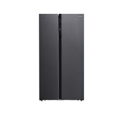 Холодильник Side by Hyundai CS5003F черная сталь Габариты (ВxШxГ)