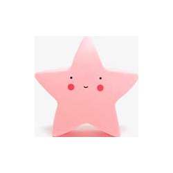 Ночник детский  Lats звезда розовая