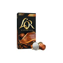 Кофе капсульный Nespresso LOR Espresso Caramel 10х5 2г 