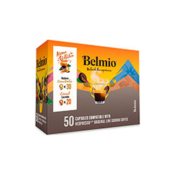 Набор кофе в алюминиевых капсулах Belmio Карамель и Крем Брюле 50 капсул 