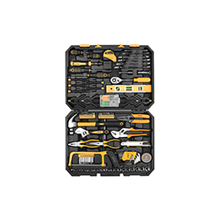 Набор инструментов для дома Deko DKMT168 (168шт ) черно желтый 