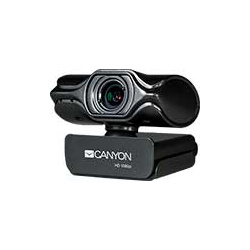 Web камера для компьютеров Canyon C6 со штативом 2K Quad HD черный 