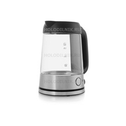 Чайник электрический Tefal Glass KI750D30  серебристый/черный