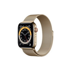 Стальной браслет Moonfish для Apple Watch 42/44 мм  золотой (2020) MF AWS MT44 Gold