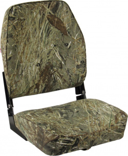 Кресло складное мягкое ECONOMY с высокой спинкой  обивка камуфляжная ткань 1040647