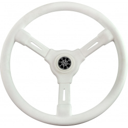 Рулевое колесо RIVIERA белый обод и спицы д  350 мм VN8001 08