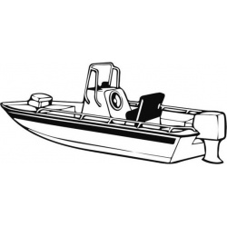 Тент транспортировочный для лодок длиной 4 3 9 м  шириной 1 8 с центральной консолью 46 503