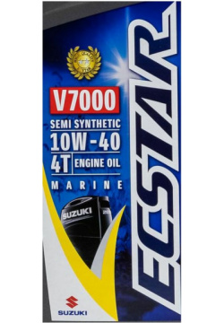 Масло ECSTAR Suzuki Marine V7000 4T SAE 10W40  полусинтетика бочка 200л 9900026310200