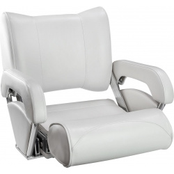 Кресло с перекидной спинкой и болстером Twin 46 Flip Up  обивка белый винил 15102W MR