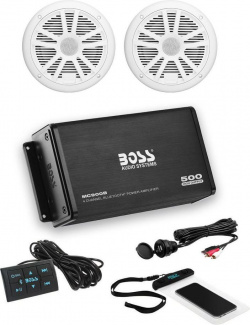 Аудиосистема с усилителем BOSS ASK902B 6 (комплект2) 