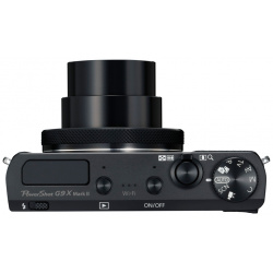 Компактный фотоаппарат Canon PowerShot G9 X Mark II  черный 1717C002