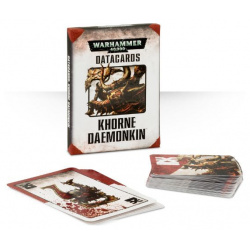 Книга Games Workshop 43 05 60old Warhammer 40 000 Datacards: Khorne 7th edition И