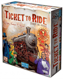 Настольная игра Hobby World 1530 Ticket to Ride: Америка Вагонные споры
