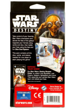 Колода Fantasy Flight Games SWD02 Star Wars Destiny: Rey Starter Set на английском языке