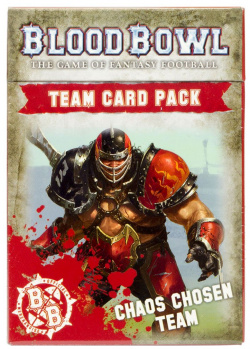 Аксессуар Games Workshop 200 40 60 Blood Bowl: Chaos Chosen Team Cards