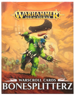 Аксессуар Games Workshop 89 05 60 Warscroll Cards: Bonesplitterz Боевые свитки