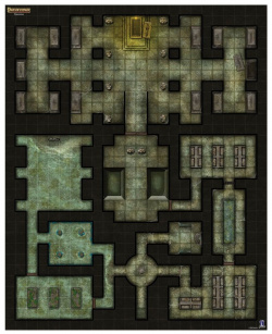 Pathfinder  Настольная ролевая игра Игровое поле "Подземелье" Hobby World 915040