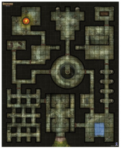 Pathfinder  Настольная ролевая игра Игровое поле "Подземелье" Hobby World 915040