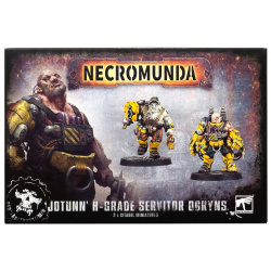 Набор миниатюр Warhammer Games Workshop 300 64 Necromunda: Jotunn H Grade Servitor Ogryns