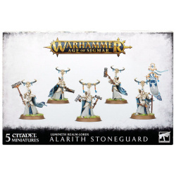 Набор миниатюр Warhammer Games Workshop 87 54 Lumineth Realm lords: Alarith Stoneguard