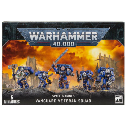 Набор миниатюр Warhammer Games Workshop 48 18 Space Marines Vanguard Veteran Squad