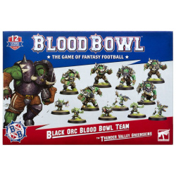 Набор миниатюр Warhammer Games Workshop 202 12 Blood Bowl: Black Orc Team