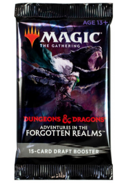 MTG  Adventures in the Forgotten Realms Draft Booster Wizards of Coast C87460001