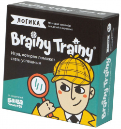 Настольная игра Банда Умников УМ266 Brainy Trainy: Логика