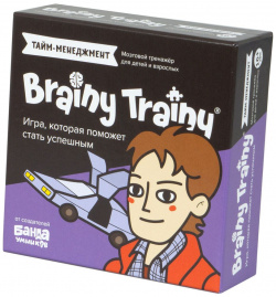 Настольная игра Банда Умников УМ677 Brainy Trainy: Тайм менеджмент