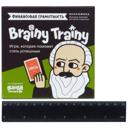 Настольная игра Банда Умников УМ267 Brainy Trainy: Финансовая грамотность