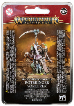 Набор миниатюр Warhammer Games Workshop 83 61 Maggotkin of Nurgle: Rotbringer Sorcerer