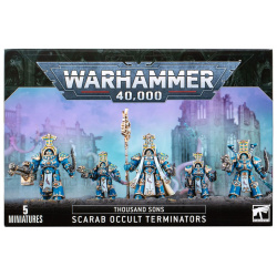 Набор миниатюр Warhammer Games Workshop 43 36 Thousand Sons: Scarab Occult Terminators