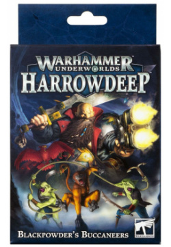 Набор миниатюр Warhammer Games Workshop 110 82 60 Underworlds: Blackpowders Buccaneers