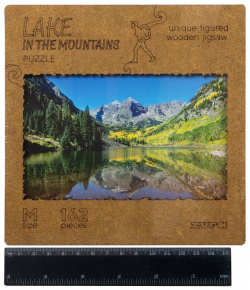Пазл "Озеро в горах" (размер М) Zufa Z146 2