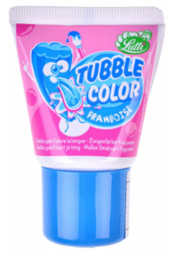 Жидкая жевательная резинка Tubble Gum Color: малина Lutti AmGum026