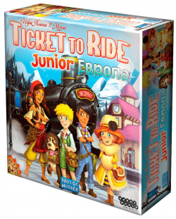 Настольная игра Hobby World 1867 Ticket to Ride Junior: Европа Знаменитая