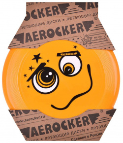 Летающий диск Aerocker: Смайл (жёлтый) Aerocker A1YSMILE B