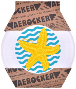 Летающий диск Aerocker: Морская звезда (белый) Aerocker A1WSTARFISH B