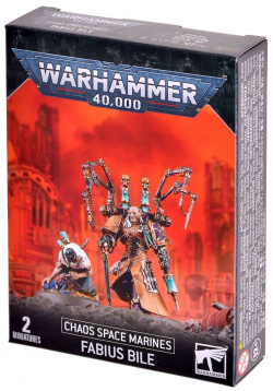 Набор миниатюр Warhammer Games Workshop 43 73 Chaos Space Marines: Fabius Bile (2022)
