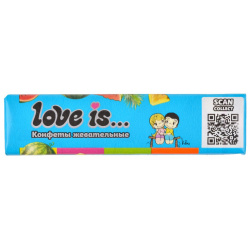 Настольная игра Love is Сторк220 Жевательная конфета  : арбуз тропик