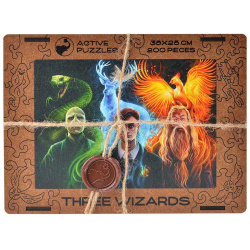 Пазл "Три волшебника" Active puzzles Three Wizards