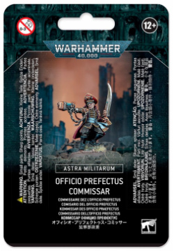 Набор миниатюр Warhammer Games Workshop 47 20 Astra Militarum: Officio Prefectus Commissar