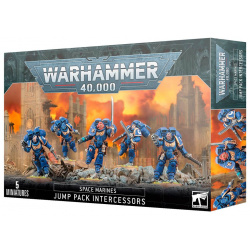 Набор миниатюр Warhammer Games Workshop 48 13 Space Marines: Jump Pack Intercessors